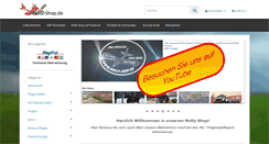 Desktop Screenshot of molly-shop.de